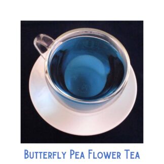 Blue butterfly pea flower tea bags