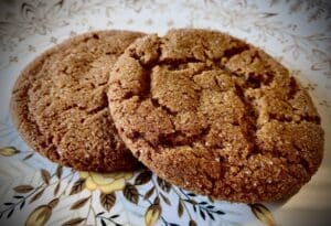 Ginger Crinkle Cookies