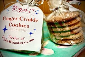 Ginger Crinkle Cookies